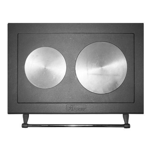 Плита FIREWAY T-201 с двумя конфорками; 690*450