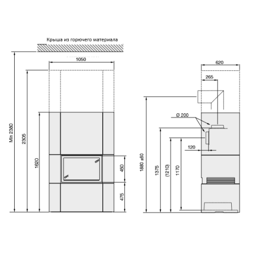 Каминокомплект Contura 11A