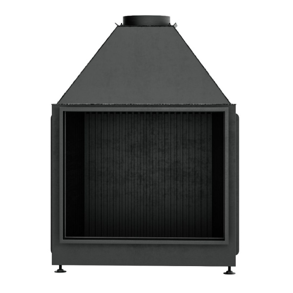 Открытая каминная топка WARMHAUS FLAT 80/60 