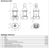 Печь камин ABX Vermont