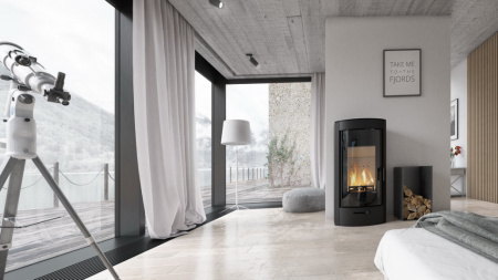 Печь камин Defro Home Orti (Black)