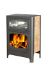 Печь камин Бавария ЭКО с духовкой и плитой