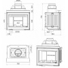 Топка камина CHAZELLES HP 700 L
