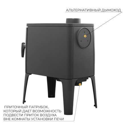 Печь-камин Эверест V12