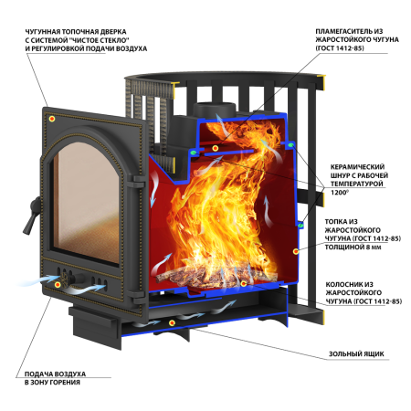 ВЕЗУВИЙ Легенда Стандарт 16 (ДТ-4)